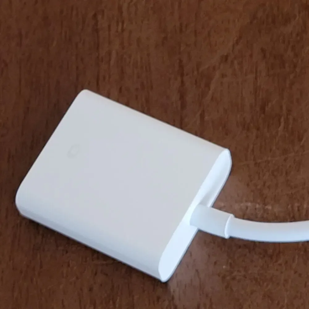 APPLE A1307 Mini Display Port Mini DP to VGA Cable Adapter Used